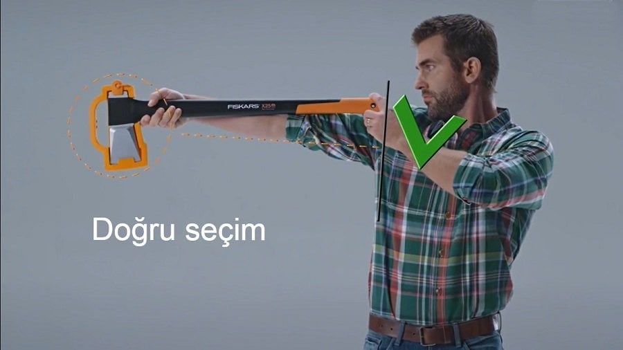 FISKARS (M) X24 Yarma Baltası 600 mm (1069106)