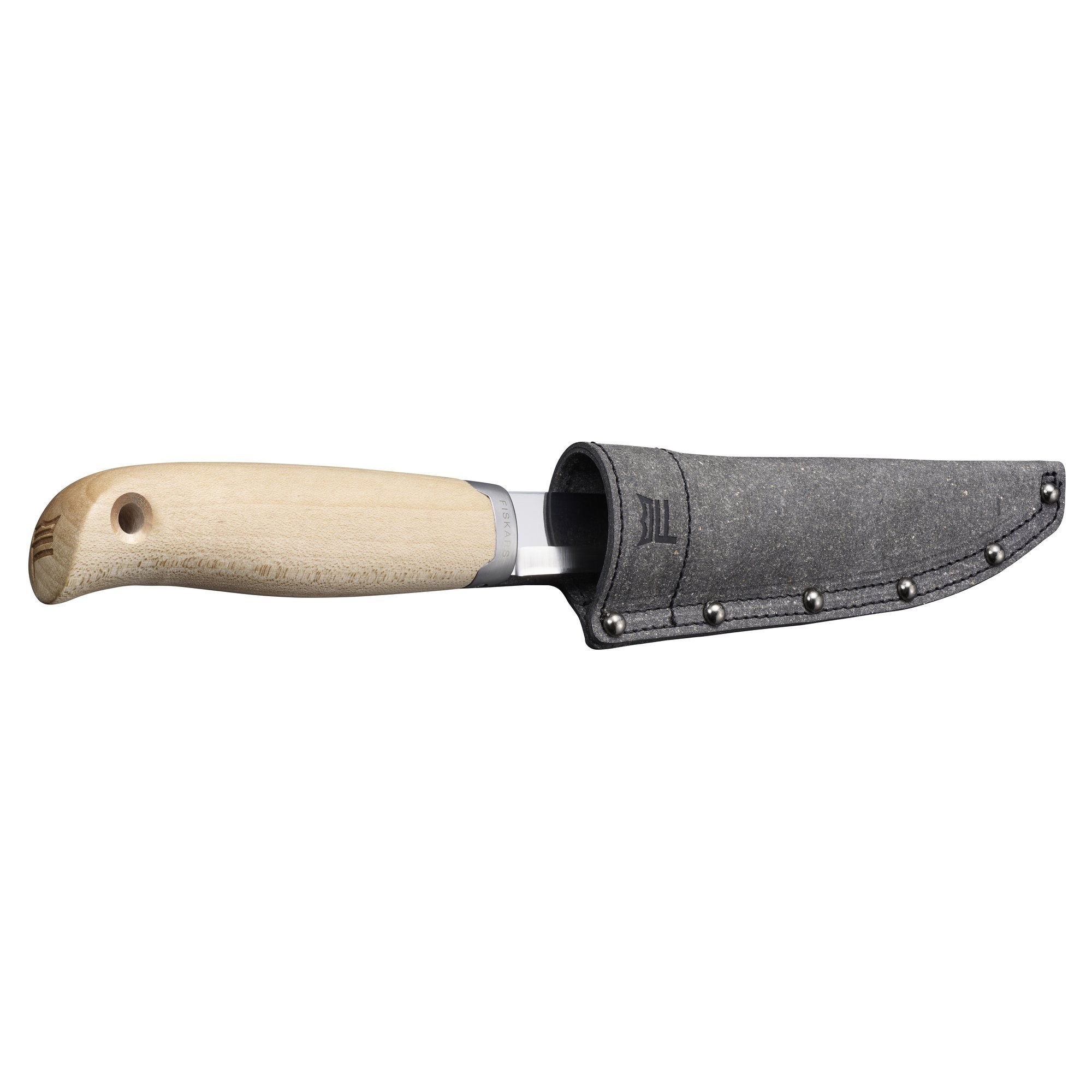 FISKARS Norden Ahşap Saplı Kılıflı Bıçak (1072090)