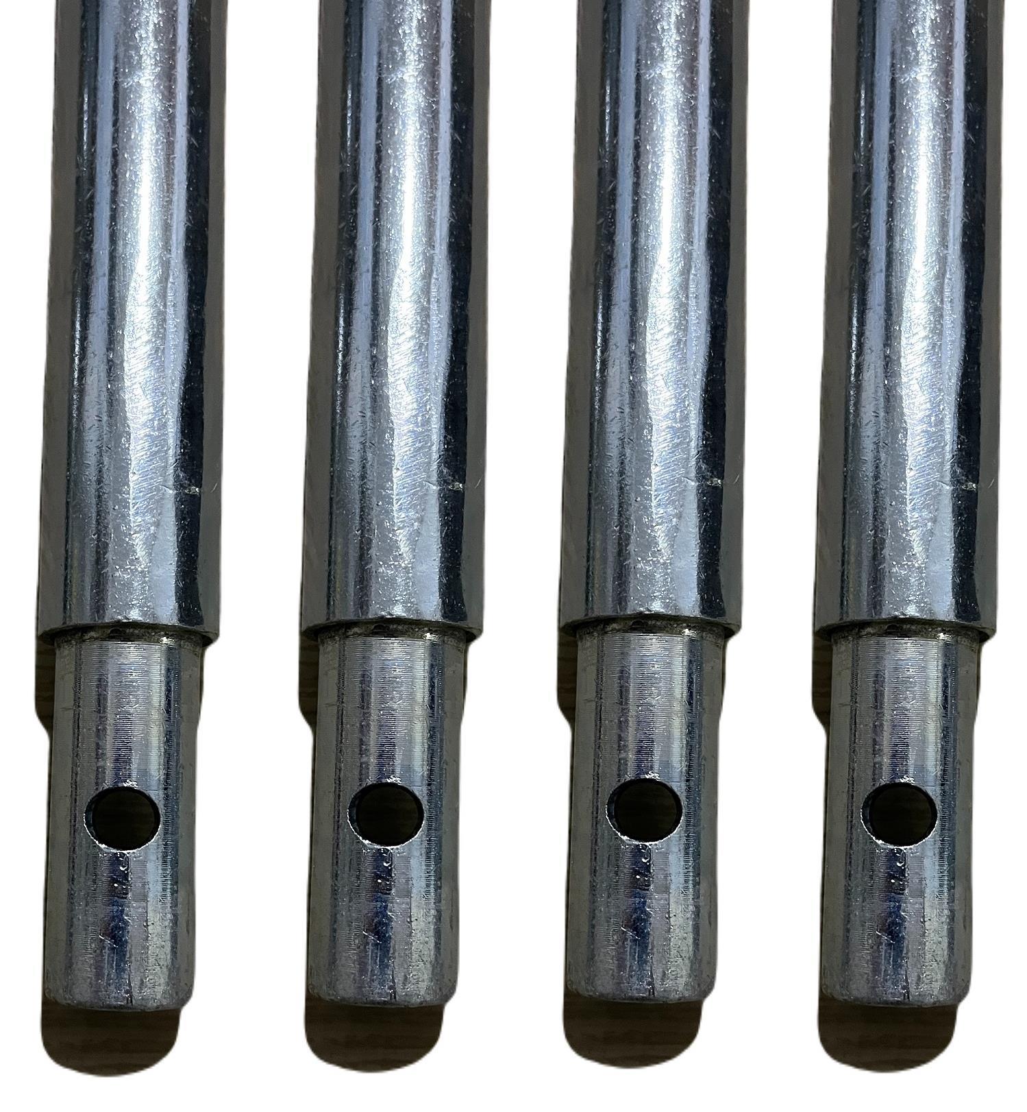 Galvaniz Toprak Burgusu Uzatmalı Sondaj Aleti Çap 15 cm Boy 6 mt