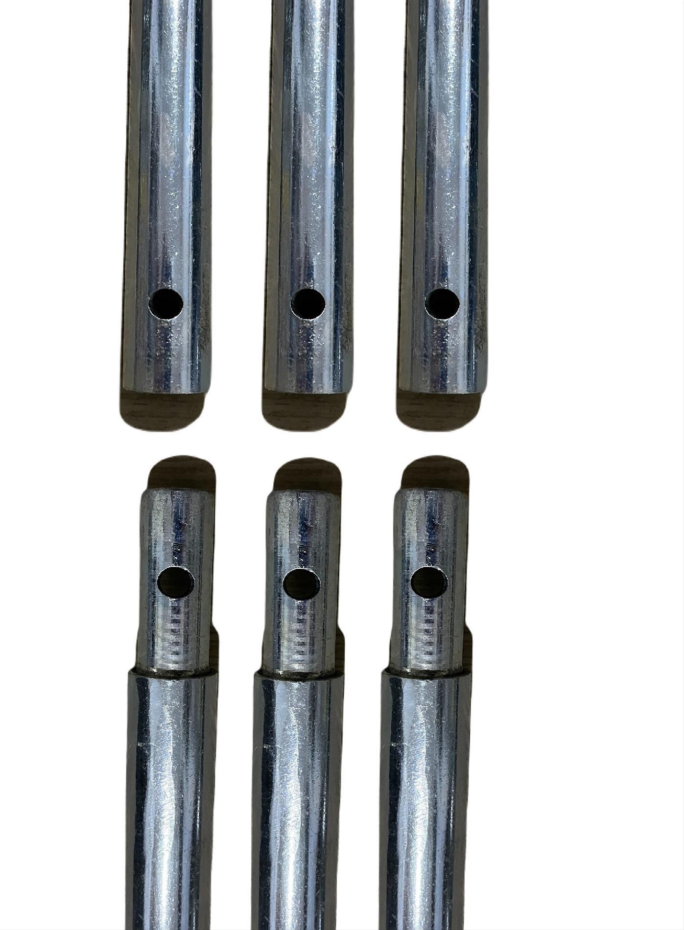 Galvaniz Toprak Sondaj Burgusu Çap 15 cm Boy 4 mt