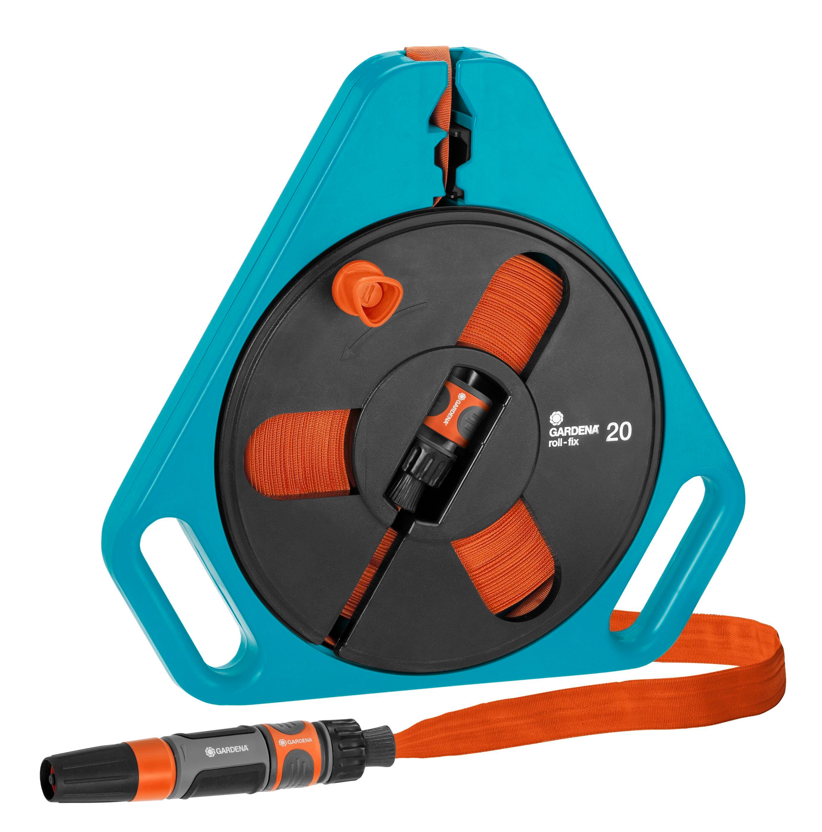 Gardena 00757-20 Roll-Fix Toplama Kutulu Yassı Hortum 20 Metre