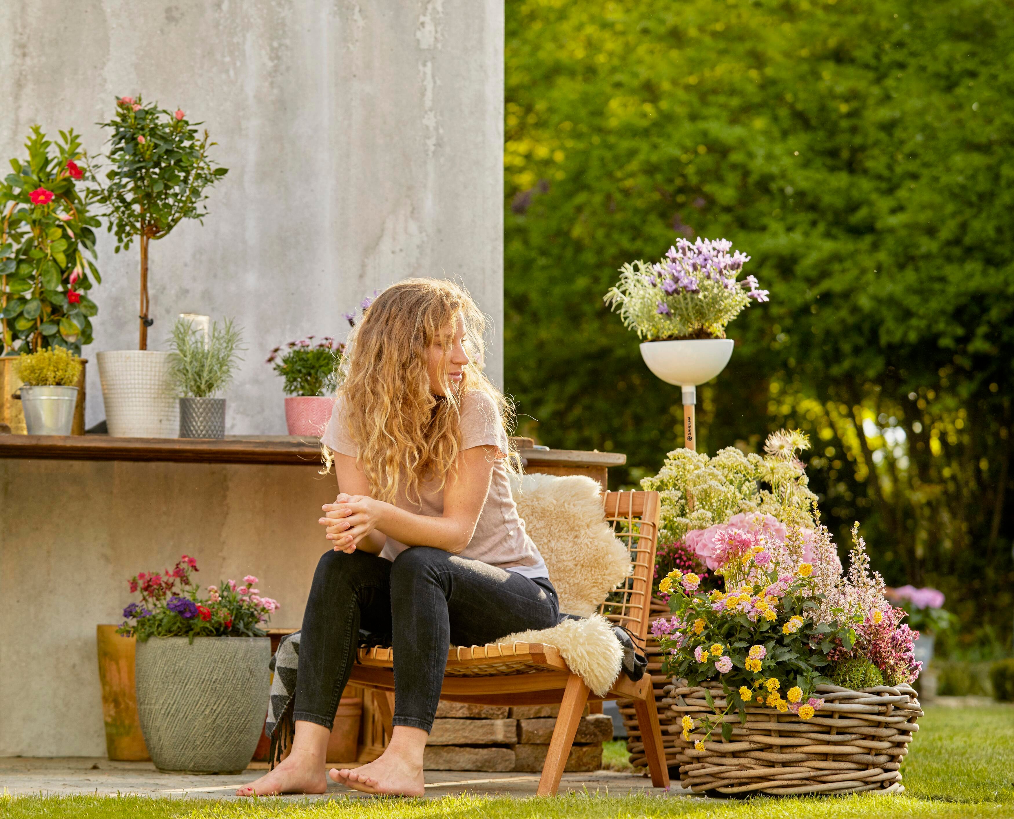 Gardena 11320-20 ClickUp Çiçek Saksısı