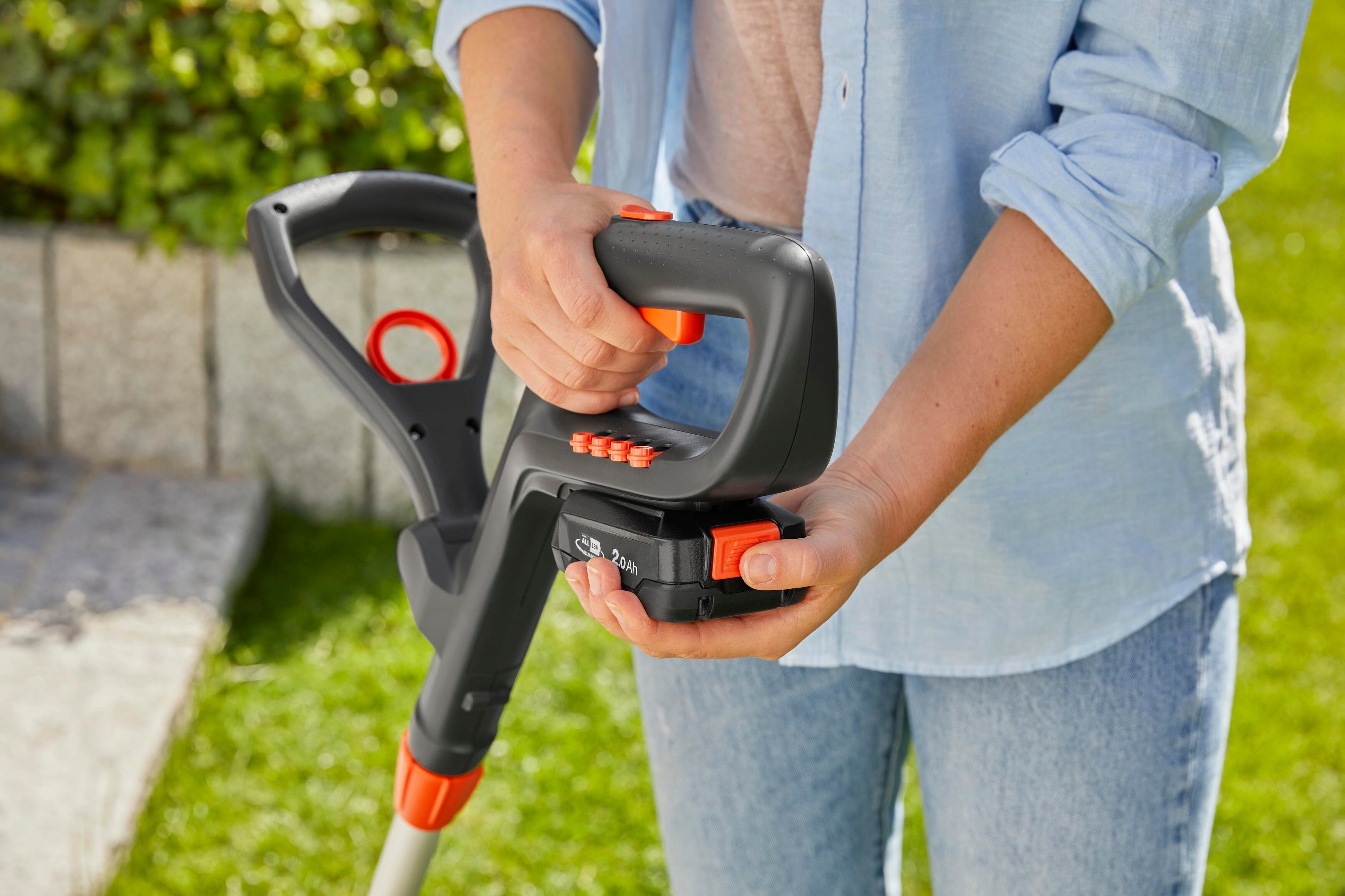 Gardena 14700-20 Akülü Kenar Kesme Makinesi EasyCut 23/18VP4A Kullanıma Hazır Set