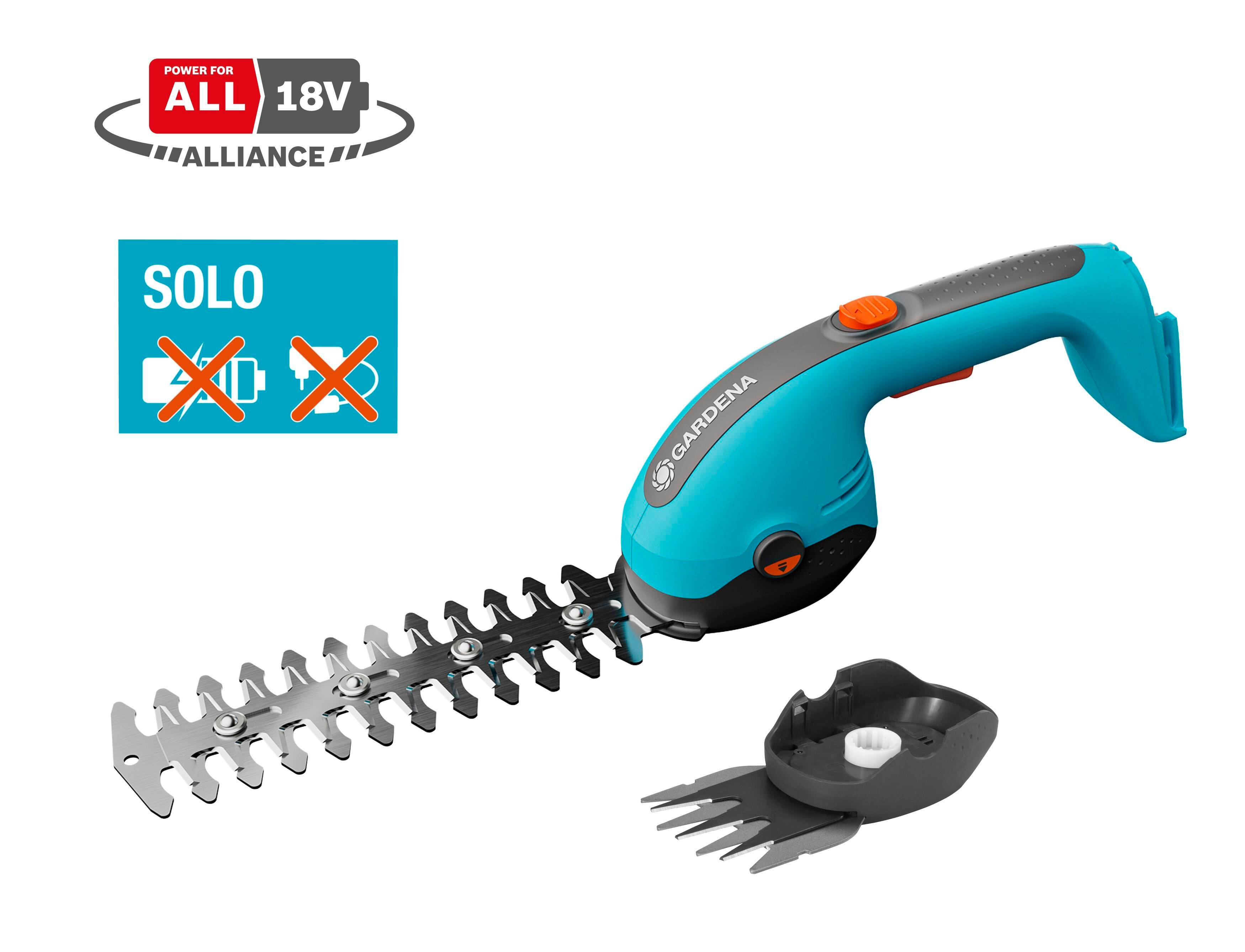 Gardena 14750 Akülü Çim Çalı Makası PowerCut20/18VP4ASet