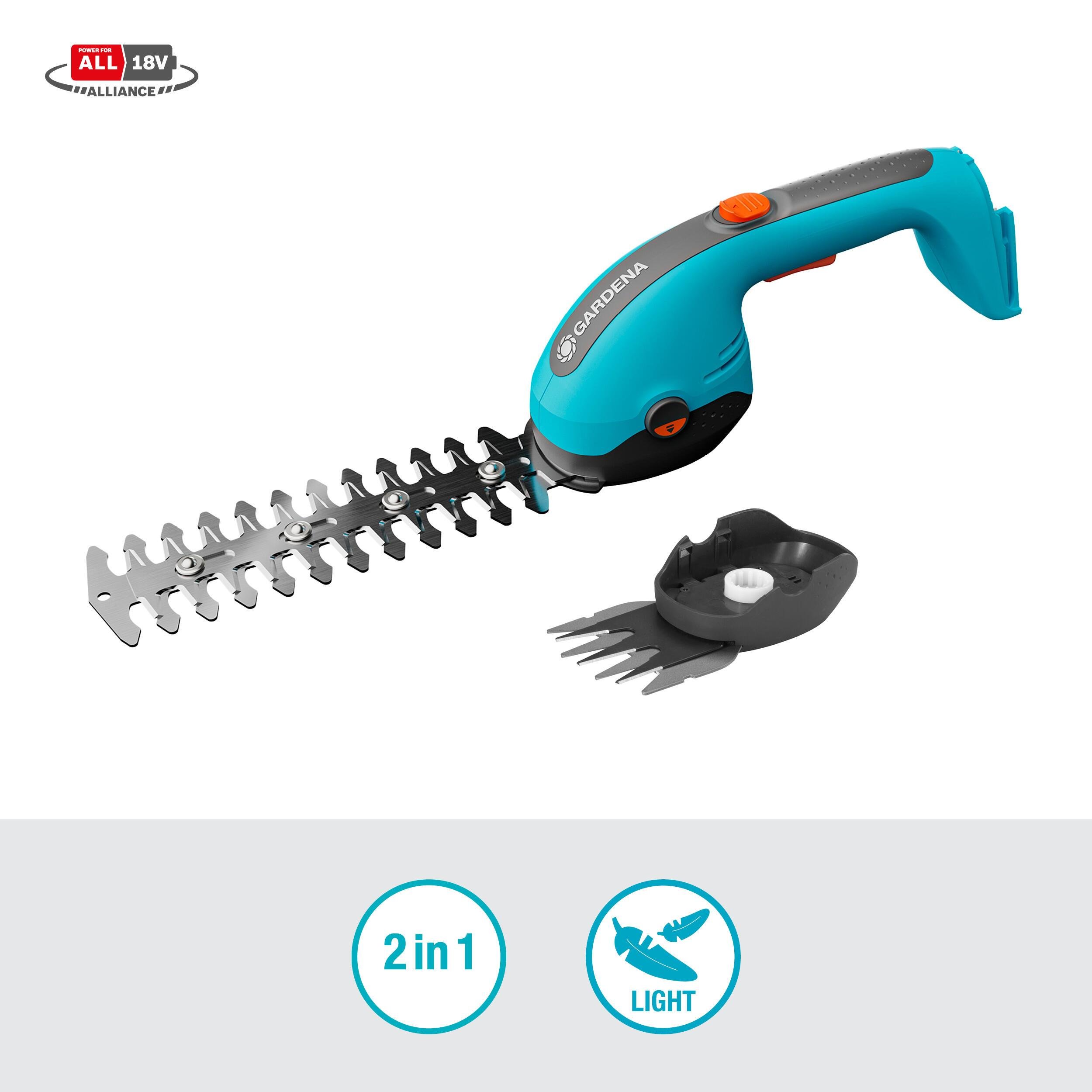 Gardena 14750 Akülü Çim Çalı Makası PowerCut20/18VP4ASet