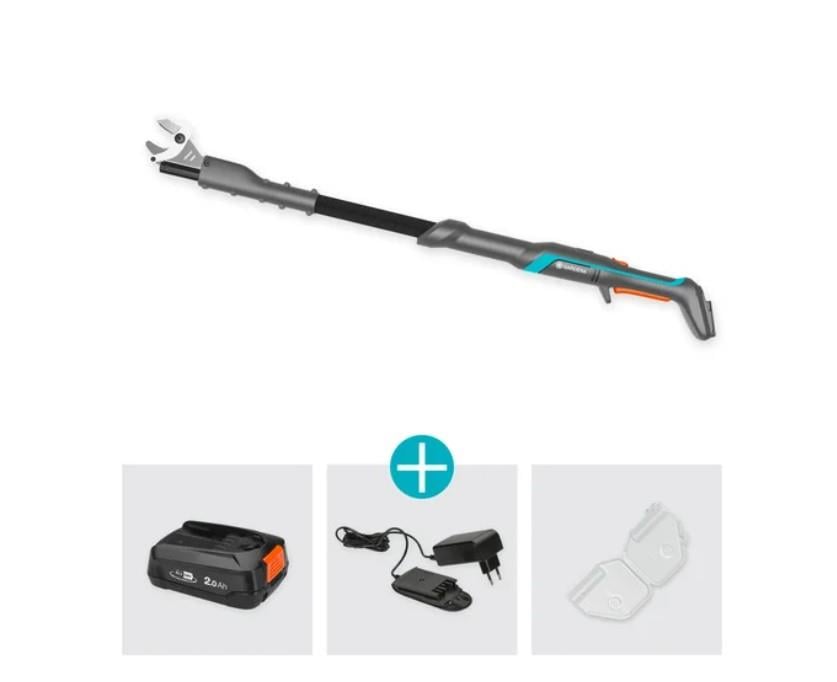 Gardena 14772-20 Akülü Yüksek Dal Makası Easycut 110/18v P4a Set