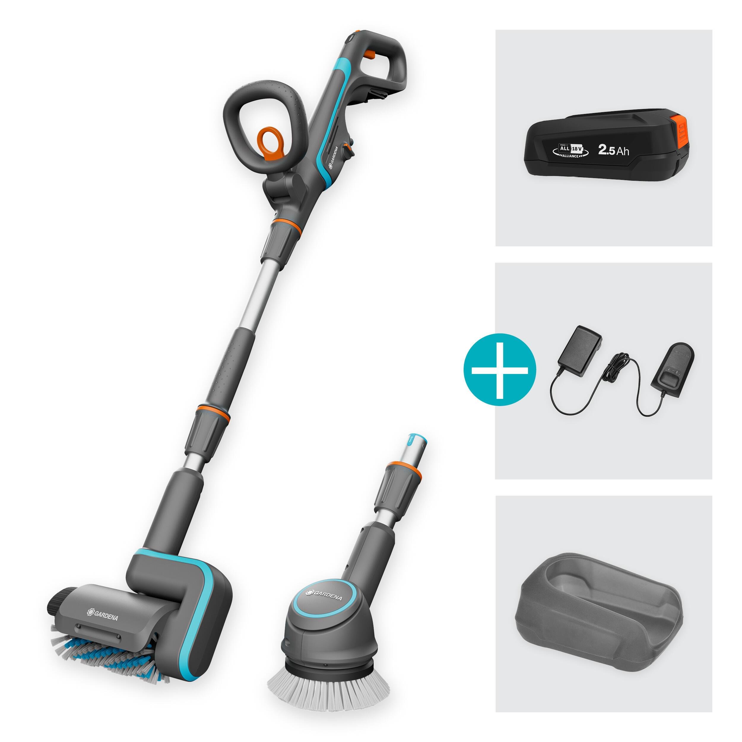 Gardena 14842-20 Akülü AquaBrushEvrensel04/18VP4A