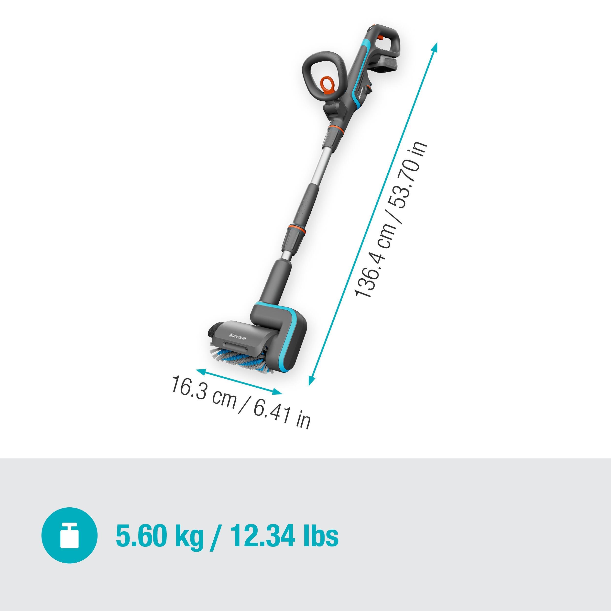Gardena 14842-20 Akülü AquaBrushEvrensel04/18VP4A