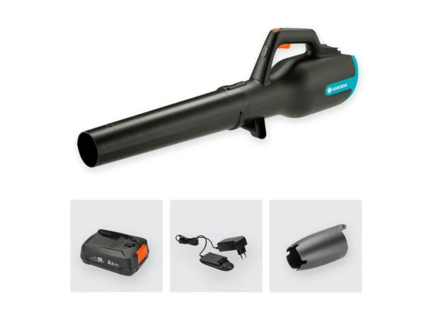 Gardena 14890 Powerjet PA4 Tek Akü 5 Ah Yaprak Toplama-Üfleme Makinesi