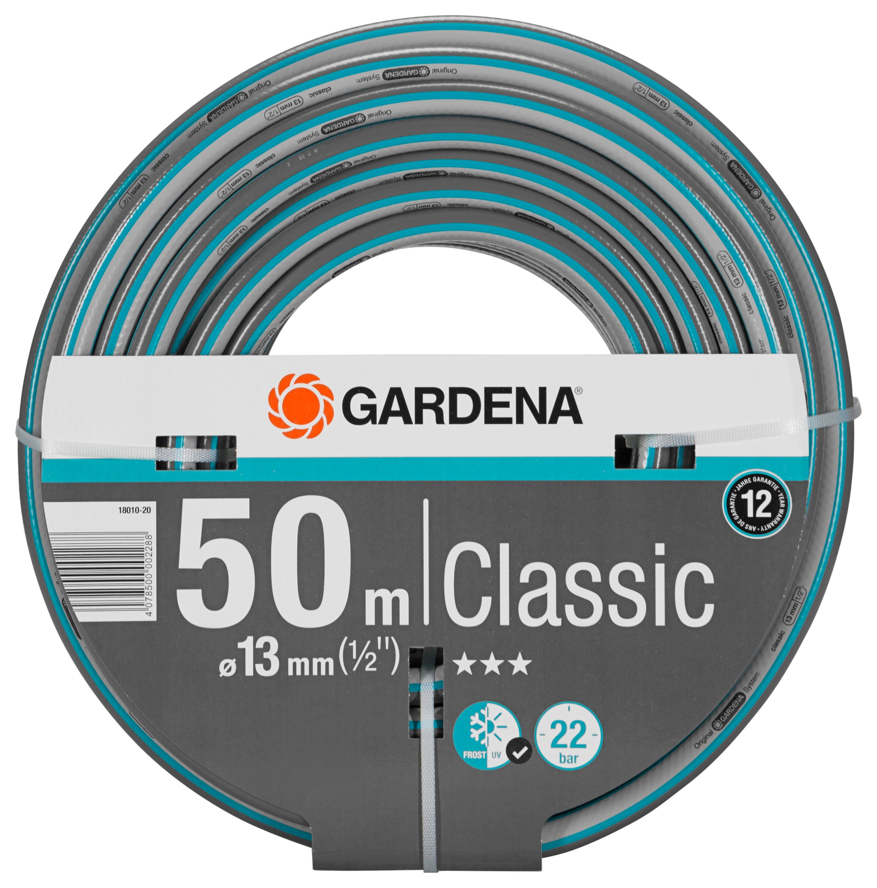 Gardena 18010 1/2'' 50 m Classic Bahçe Hortumu