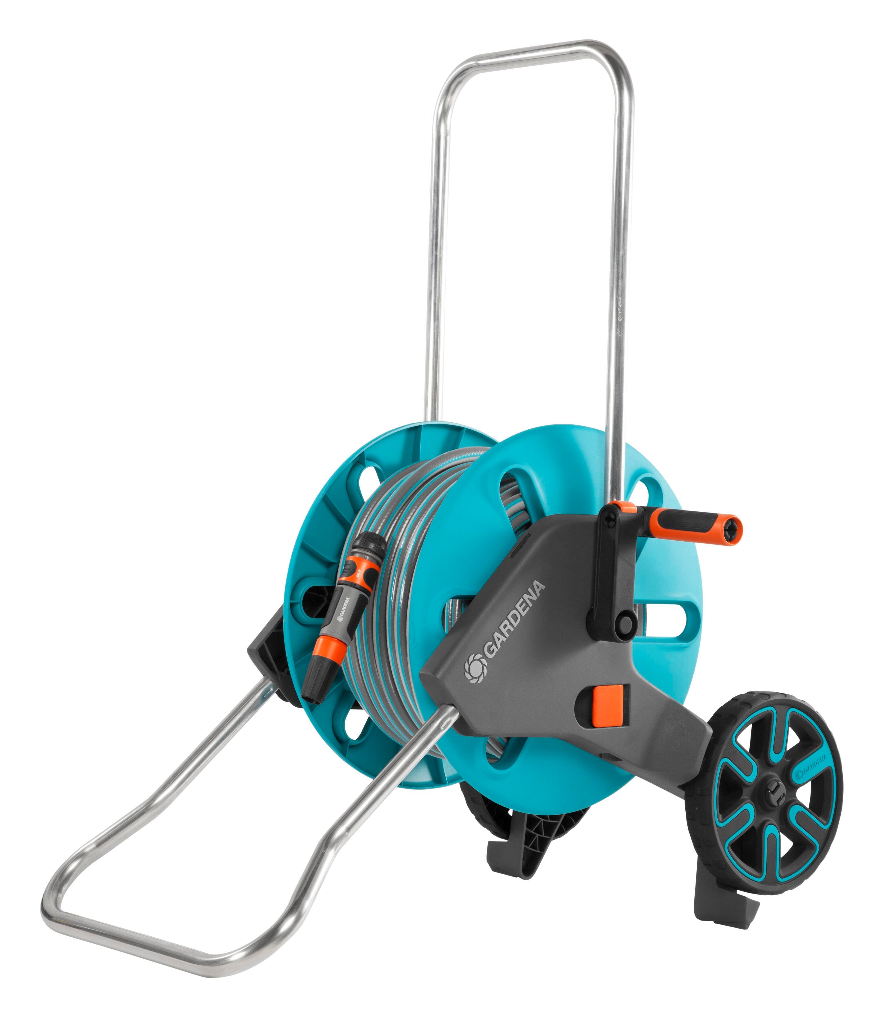 Gardena 18512-20 Hortum Arabası Seti AquaRoll M