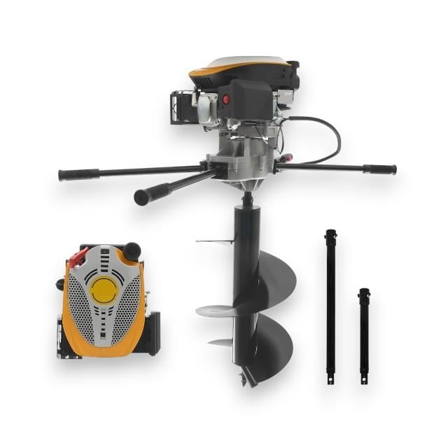 Gardenpro 225cc Toprak Burgu Makinası 9 Hp 300 mm