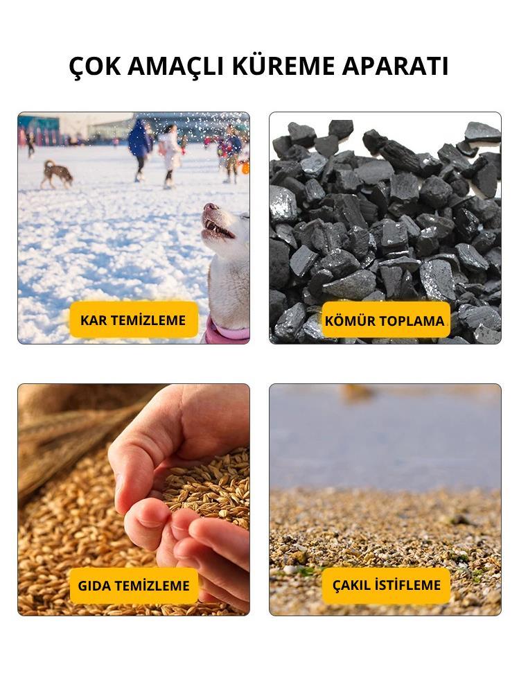 Gardenpro SP-005 Tekerlekli Gübre Ve Kar Küreme Aparatı