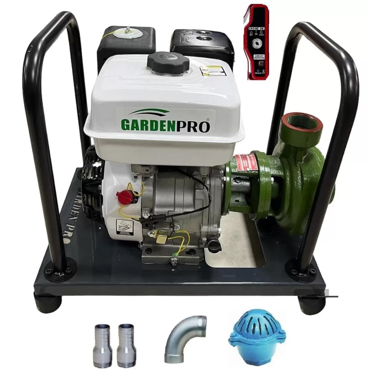 Gardenpro WP-20/145H Yüksek Marşlı Su Motoru 145 mt 9 Hp