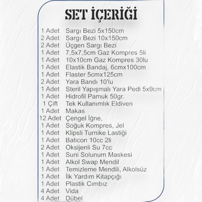 GE 1920-1 İşyeri İlk Yardım Seti – MAXI