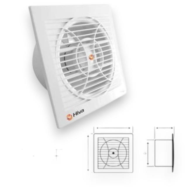 Hiva Banyo/Tuvalet Aspiratörü 120 lik