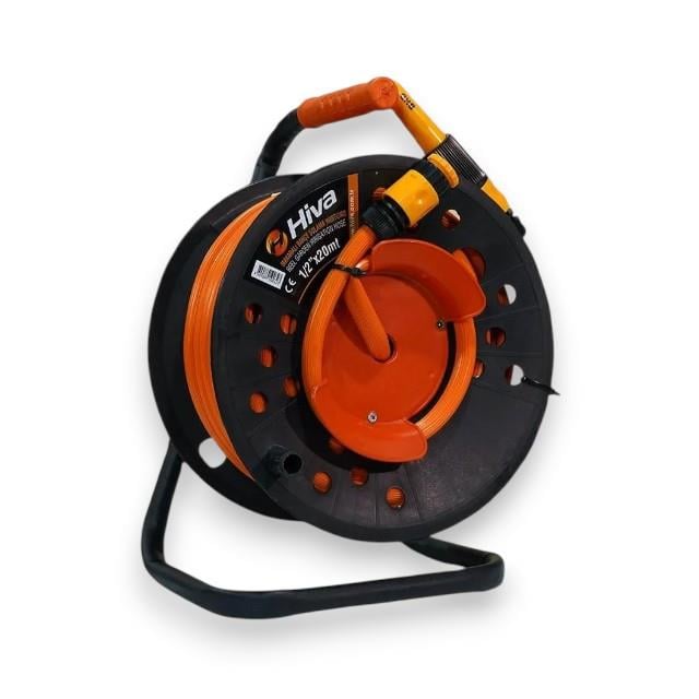 Hiva Makaralı Bahçe Sulama Hortumu 1/2*20mt