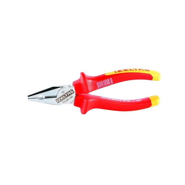 İzeltaş 3020126180 1000 V 180 mm İzoleli Elektrikçi Pense