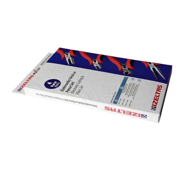 İzeltaş 4 Parça Elektronikçi Keski Pense Seti