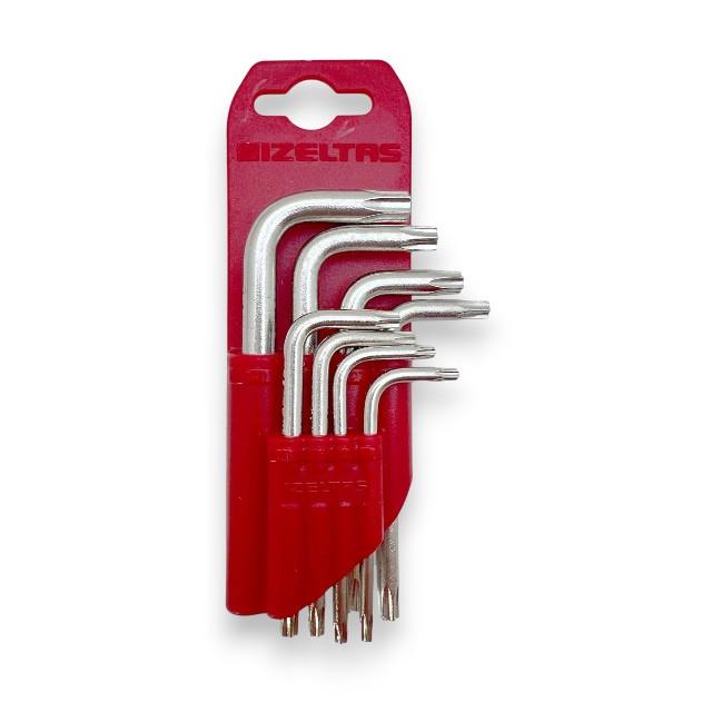 İzeltaş 4910 8 Parça Torx Alyan Anahtar Takımı