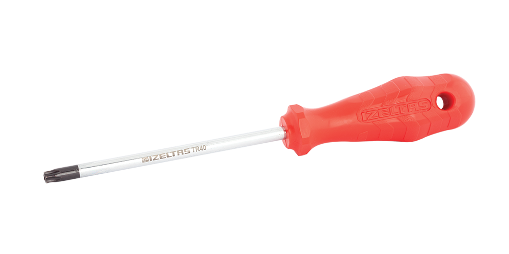 İZELTAŞ Delikli Torx Uçlu Tornavida TR40 (4776 18 0040)