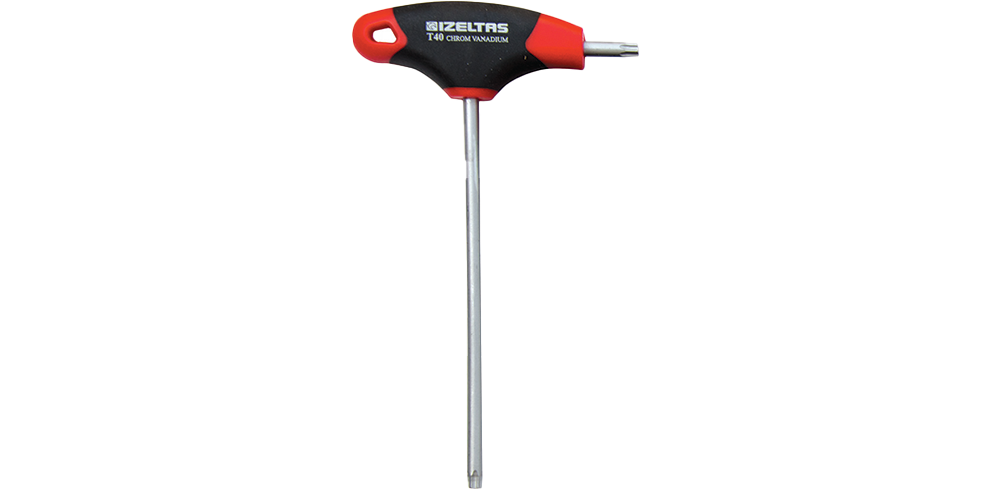 İZELTAŞ T Saplı Torx Alyan Anahtar (Ölçü Seçiniz)
