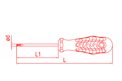 İZELTAŞ Torx Uçlu Tornavida T25 (4775 18 0025)