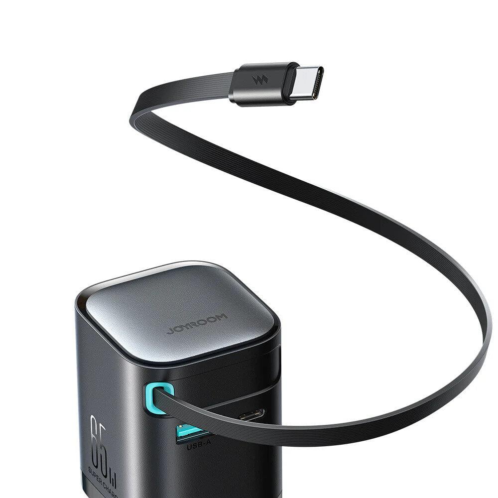 JOYROOM JR-TCL02 65W GAN CHARGER WITH REC.CABLE