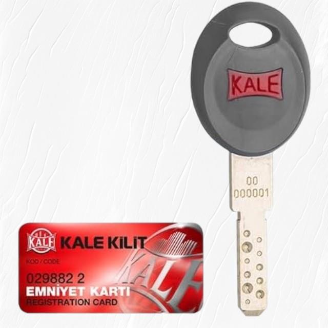 Kale Kilit 264 CEC+CECM Tüpten Şifreli Barel Saten 68mm