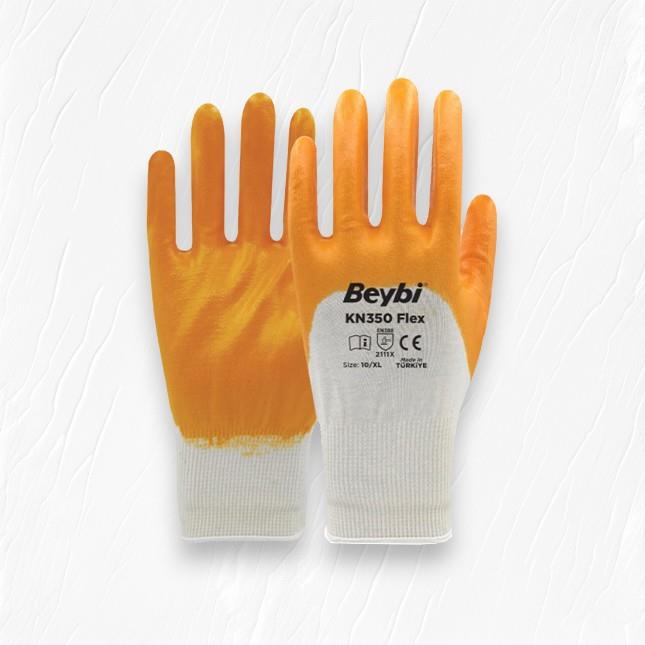 KN350 Pamuk Nitril Eldiven
