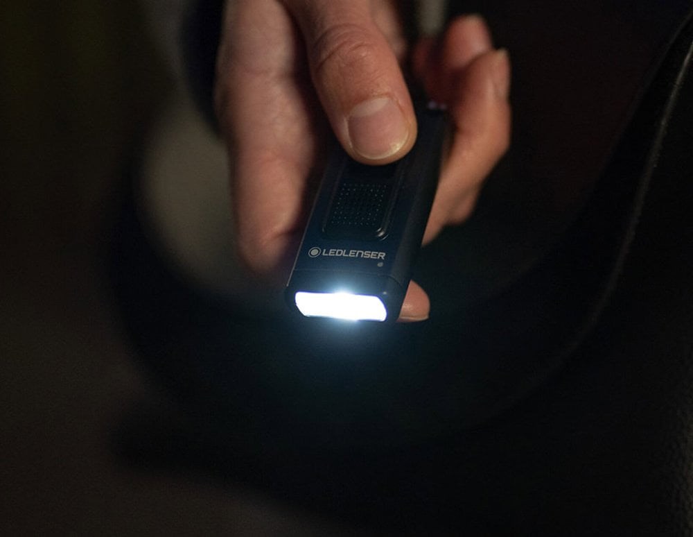 LEDLENSER K6R Safety Alarmlı Gri Şarjlı Cep Feneri (502580)