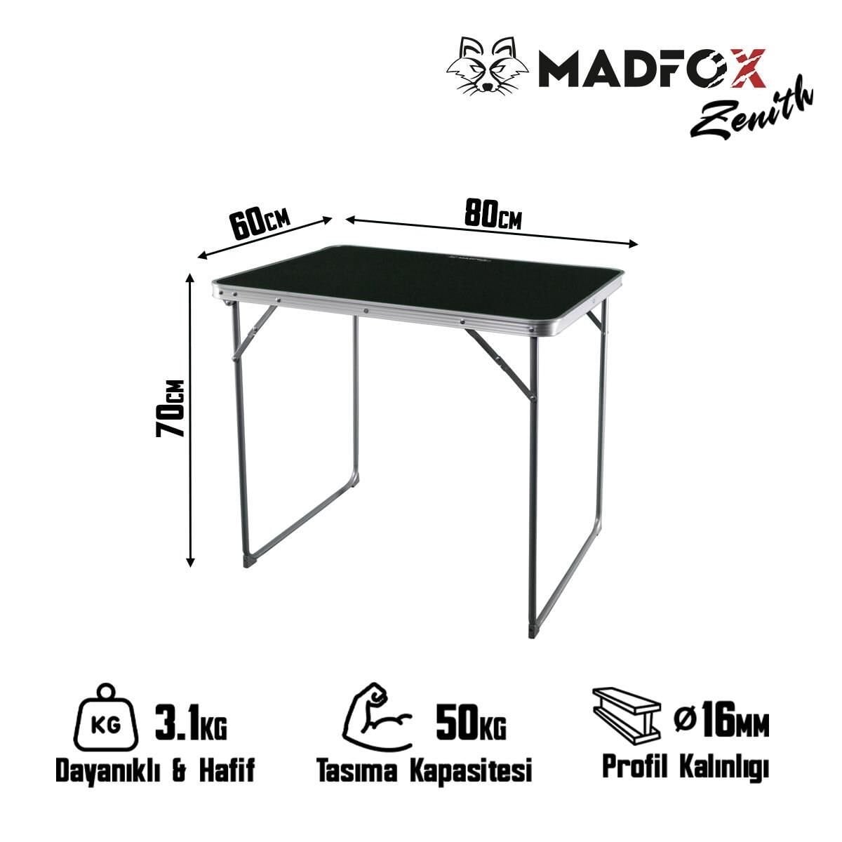 MADFOX Zenith Katlanır Kamp Masası (547278)