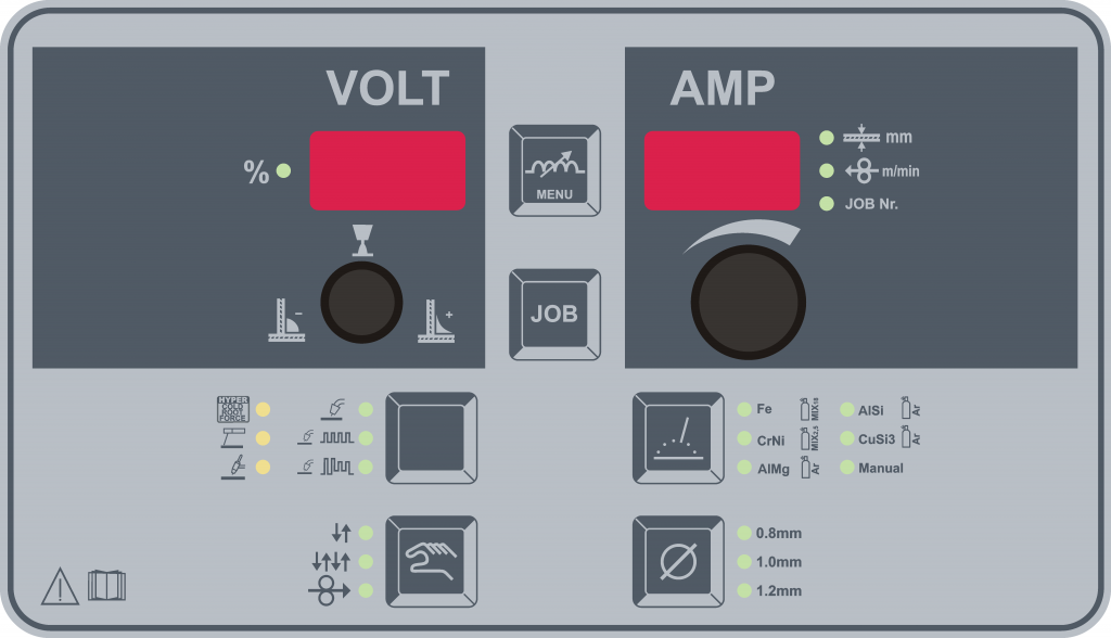 MAHE HyperMIG EX 400 CWK Gazaltı Kaynak Makinası 400 Amper (Sinerjik - Double Pulse - Su Soğutmalı)