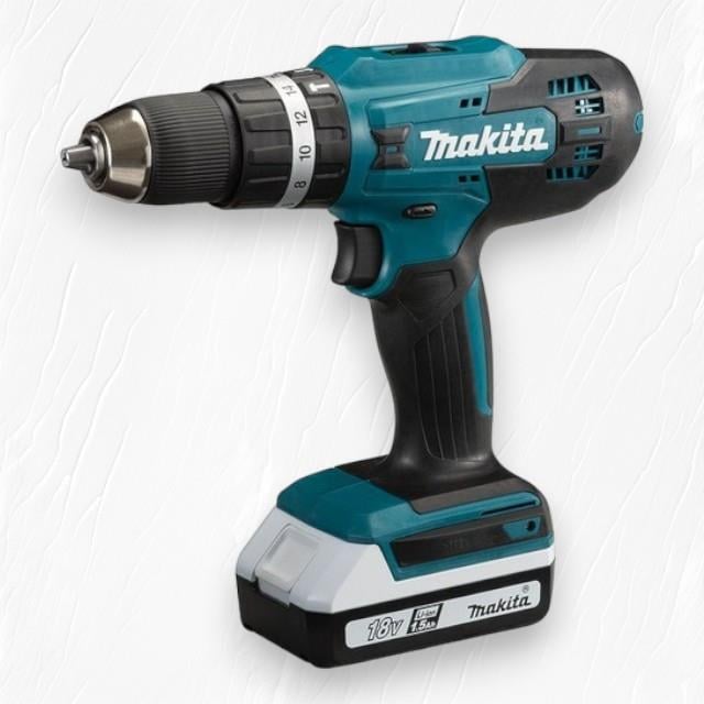 Makita Darbeli Matkap Vidalama HP488D002 18V 1,5AH Çift Akü