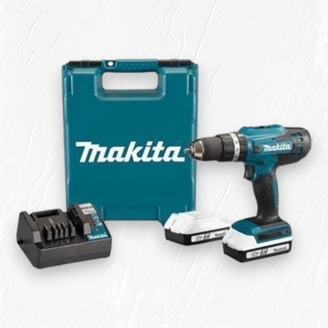 Makita Darbesiz Matkap Vidalama DF488D002 18V 1,5AH Çift Akülü 