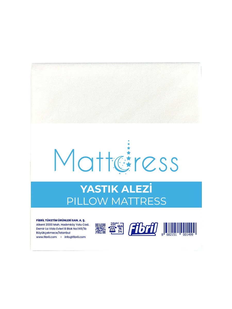 Mattdress Yastık Alezi 2'li Fermuarlı 50x70cm