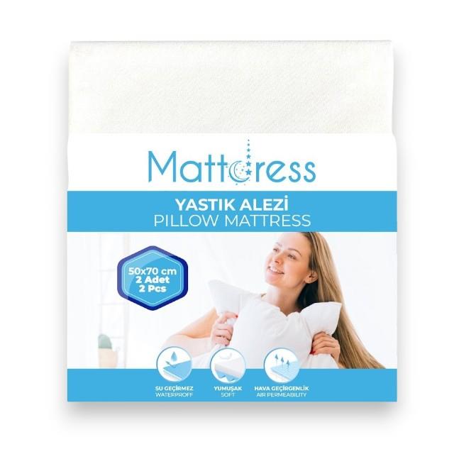 Mattdress Yastık Alezi 2'li Fermuarlı 50x70cm