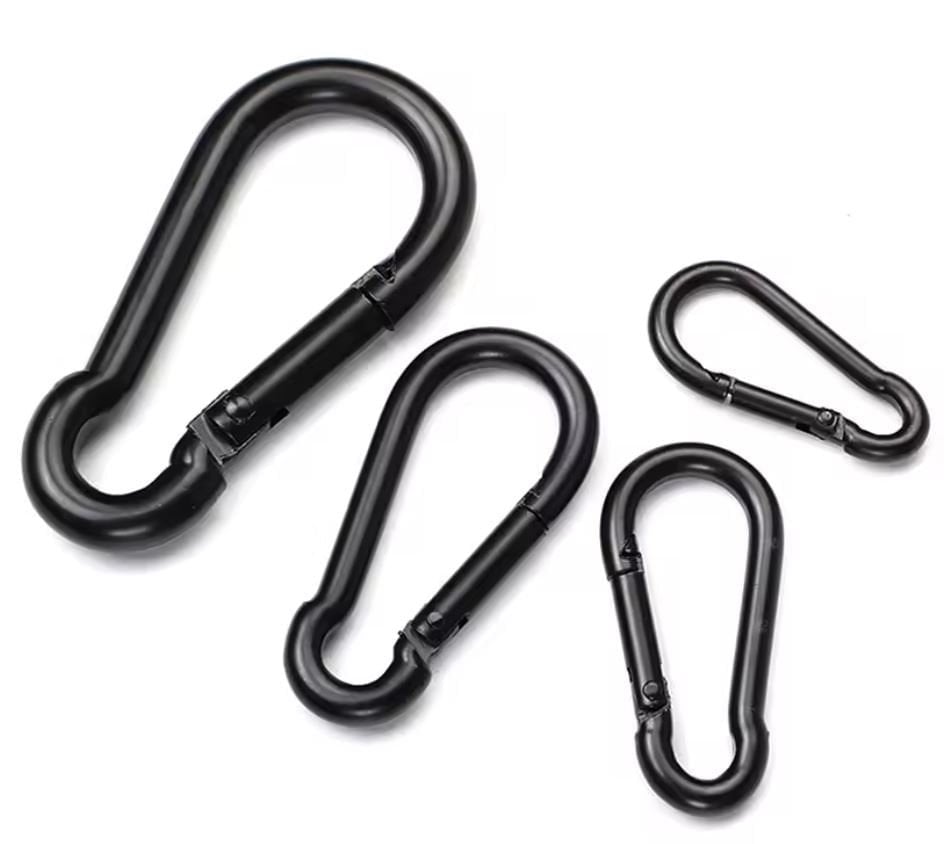 MEGPRO Boyalı Metal Kancalı Yaylı Karabina 11 mm