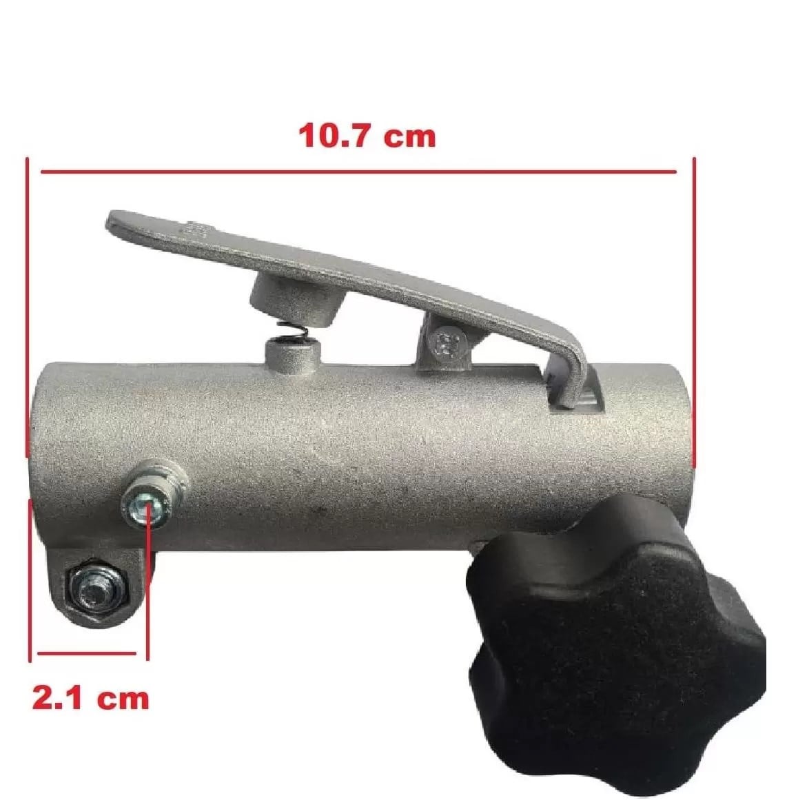 Motorlu Tırpan Maşalı Boru Bağlantısı Kelepçeli 26 mm 9x9 Dişli