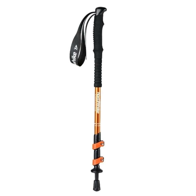 NATUREHIKE ST01 3-NODE AL Teleskopik Trekking Batonu 57-120 mm (Gold)