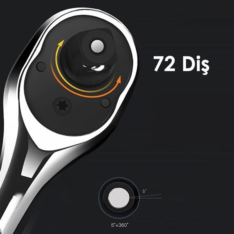 NEXON 5453 Teleskopik Cırcır Kolu 1/2''