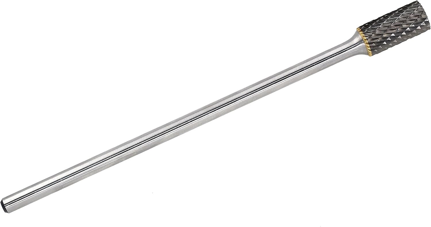 NEXON B12 150 mm Boy Silindir Kesici Baş Elmas - Karbür Uzun Kalıpçı Parmak Freze Ucu