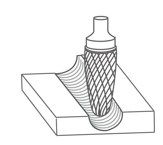 NEXON F Tipi 4 mm Oval Elmas - Karbür Kalıpçı Freze Ucu (Dremel Uyumlu)