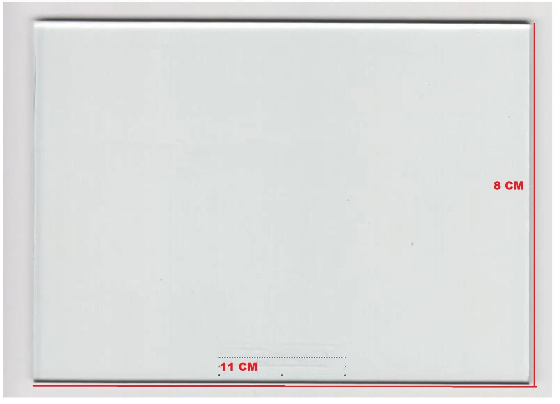 NEXON Geniş Şeffaf Kaynak Maske Camı (80x110 mm)