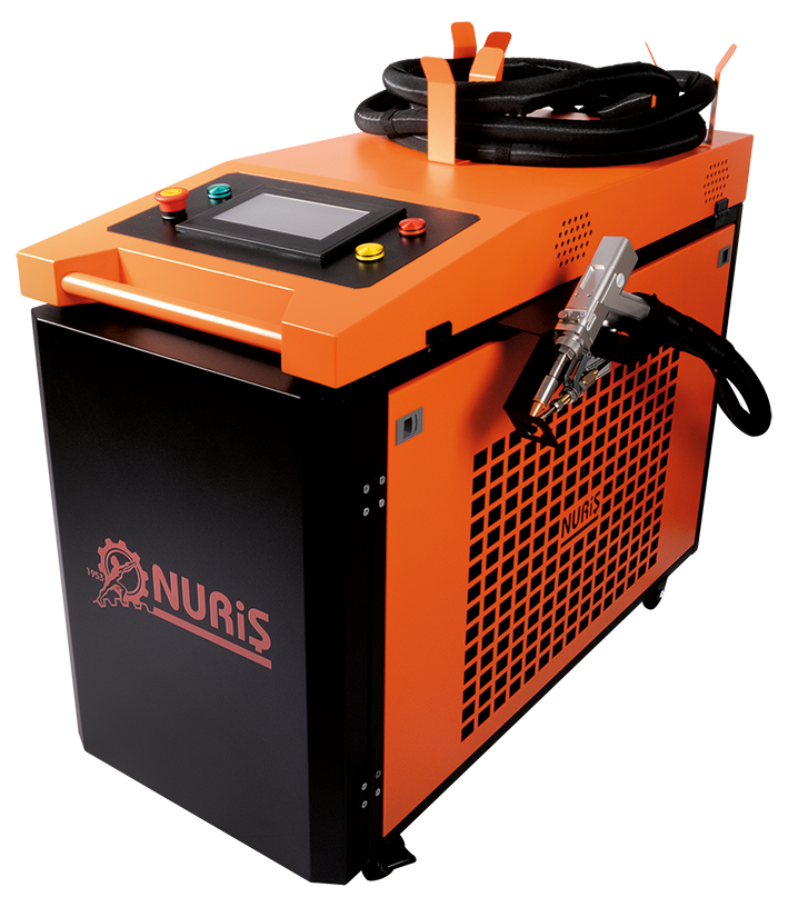 NURİŞ NL2000W Su Soğutmalı Lazer Kaynak Makinası ve Lazerli Metal Temizleme