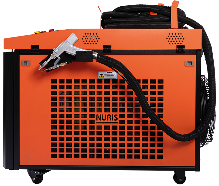 NURİŞ NL2000W Su Soğutmalı Lazer Kaynak Makinası ve Lazerli Metal Temizleme