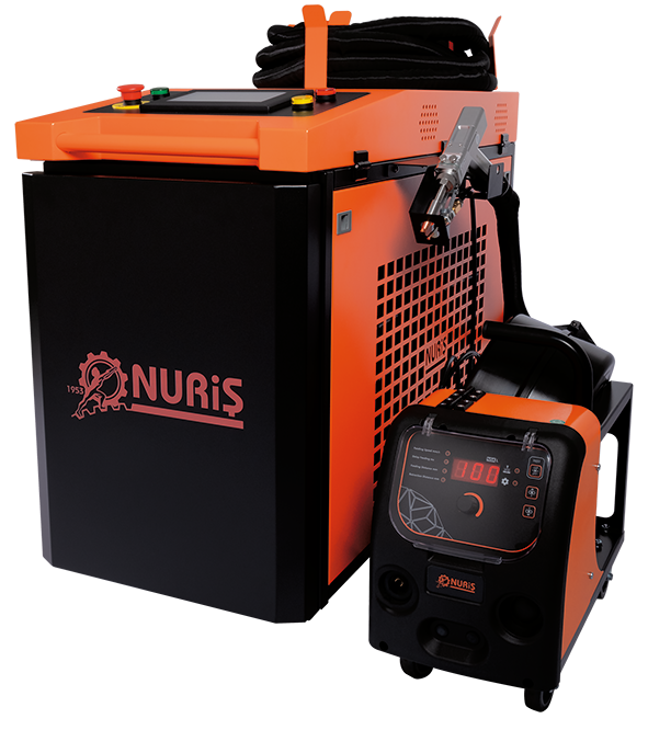 NURİŞ NL2000W Su Soğutmalı Lazer Kaynak Makinası ve Lazerli Metal Temizleme