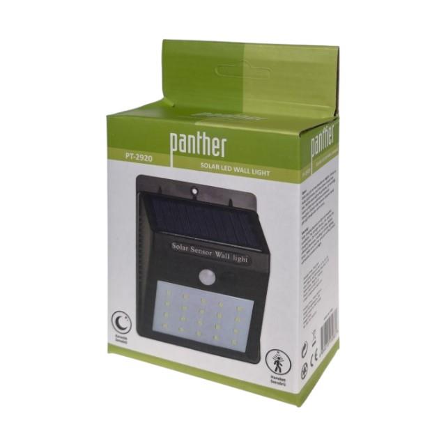 Panther PT-2920 Solar Güneş Enerjili LED Duvar Lambası