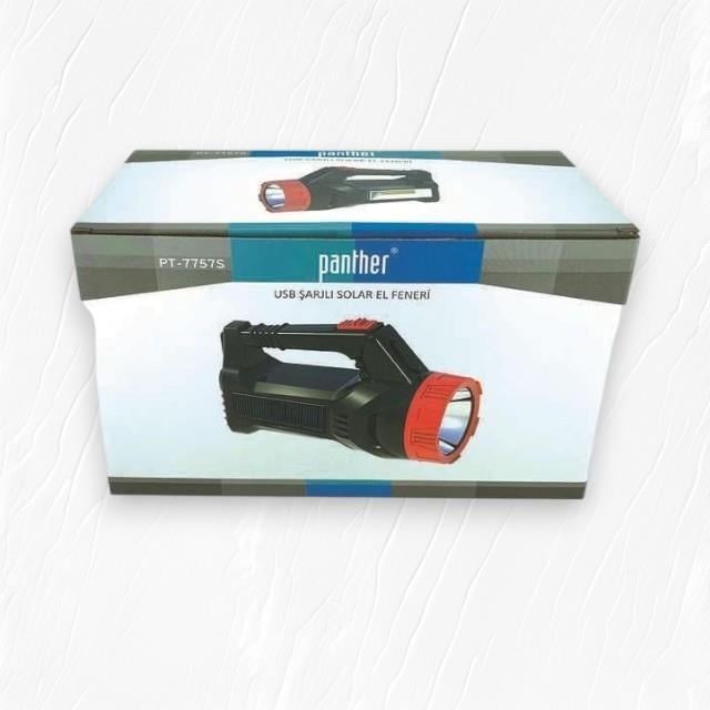 Panther PT-7757S Güneş Enerjili El Feneri