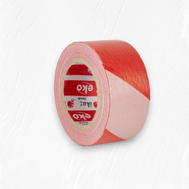 PASS Emniyet İkaz Bandı 7cm-360mt Kırmızı-Beyaz